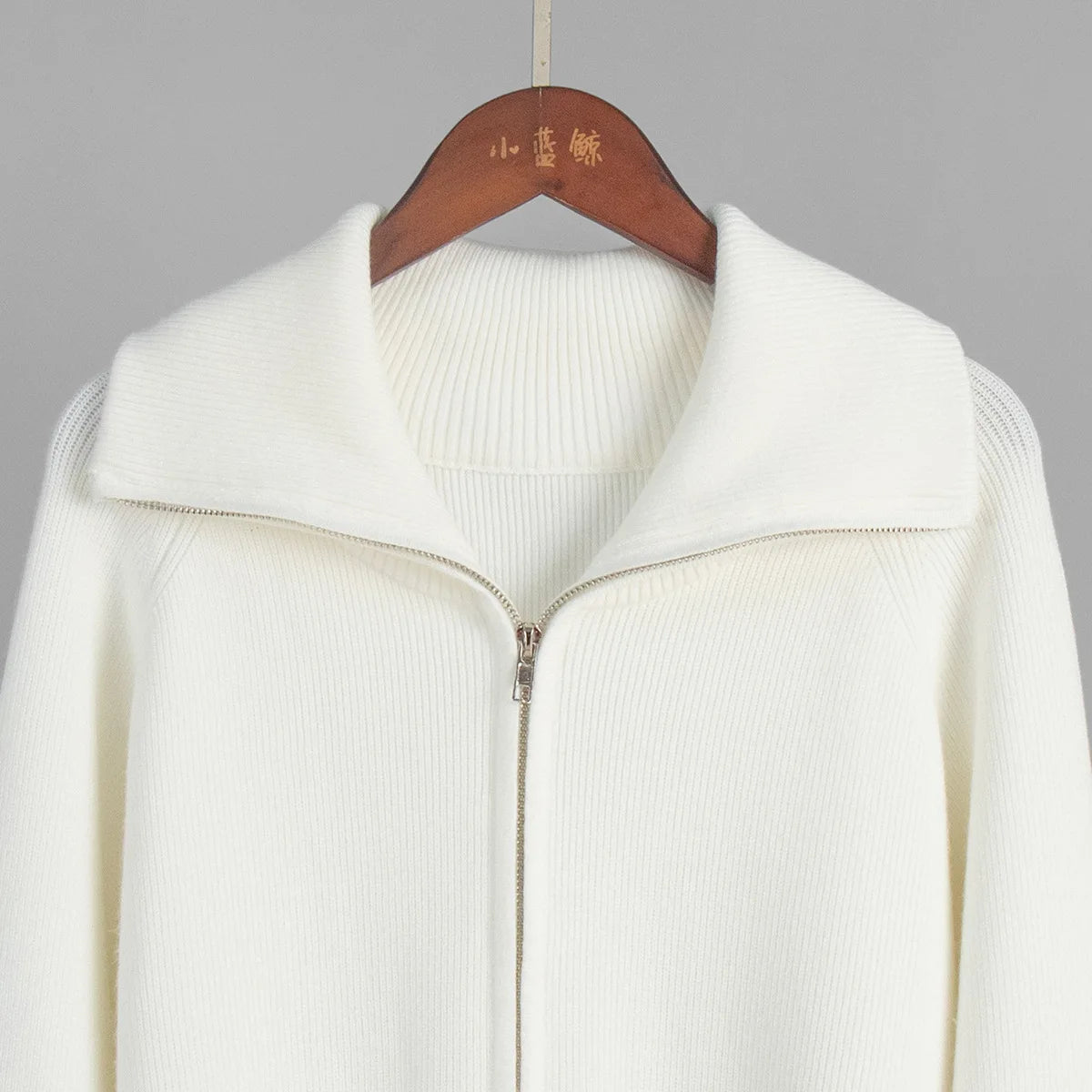 Tornova Zipper Strickjacke Pullover Anzug Weibliche Gestrickte Langarm Casual Mantel Breitbeinig Hosen Pullover frauen Zwei Stück Set