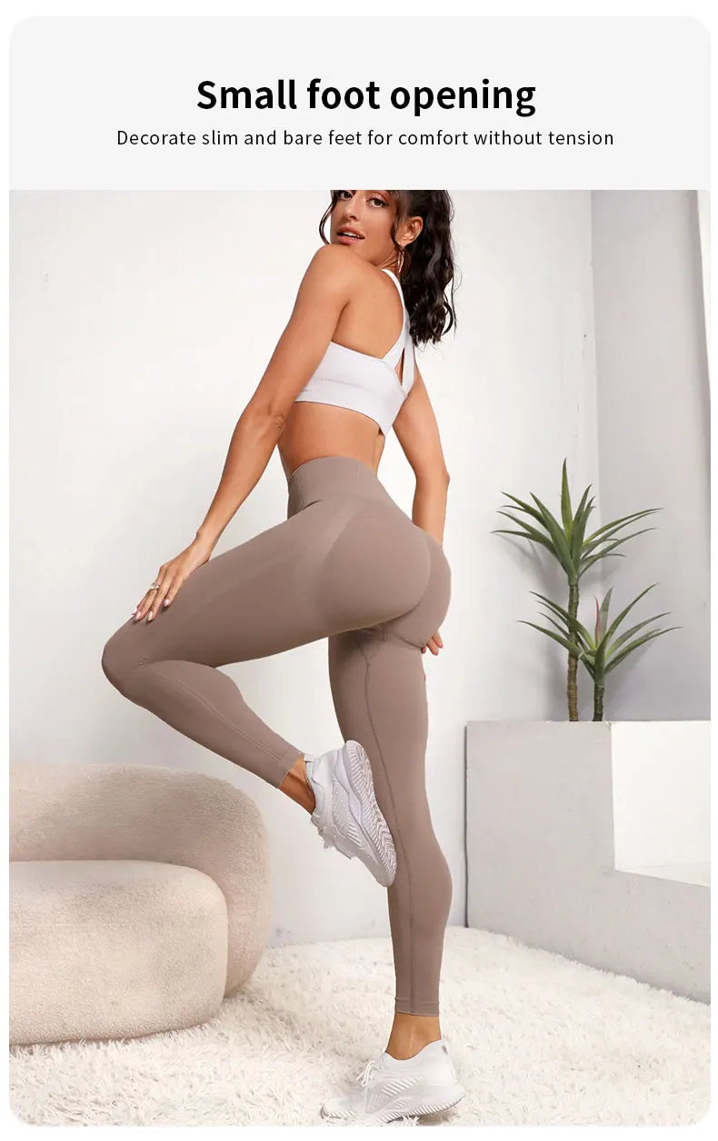 New High Waist Yoga Pants for Women - Tummy Control Leggings, Stretchy Soft Workout Running Pants, Comfortable Gym Sports Pants".