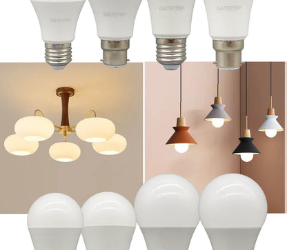 5 stücke E27 Led-lampe Lampen AC 220 V 110 V Glühbirne Real Power 20 W 18 W 15 W 12 W 10 W 9 W 8 W Lampada Wohnzimmer Hause LED Bombilla.