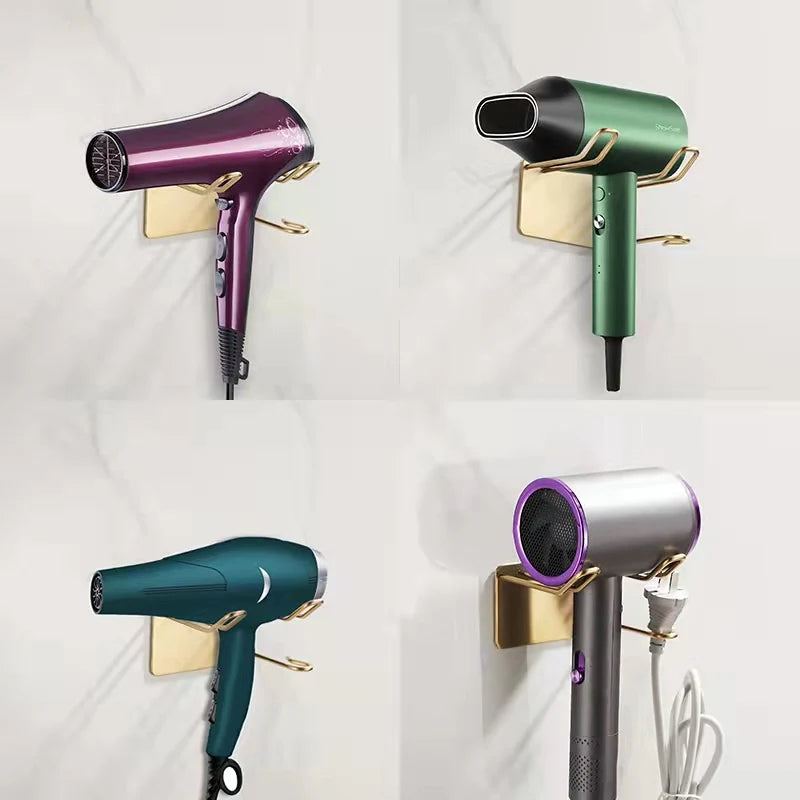 304 Edelstahl Haartrockner Rack hochwertige Bad Haartrockner Halter Wand selbst klebend ohne Stanzen wb8451