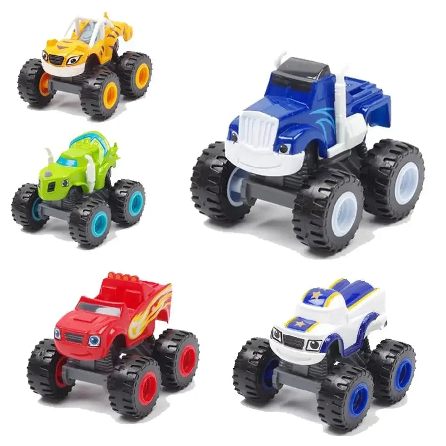 Flame and Machine Monster Car Toys Russian Crusher Truck Vehicles Figure Blaze Toy Blaze The Monster Machines Birthday Gifts.