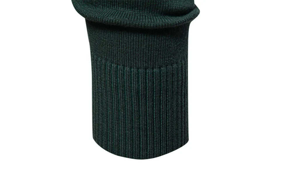 2025 Autumn Men's Sweatwear Warm Pullover Solid Color Half Zipper Casual Sweater Slim Long Sleeve Men's Sweatshirts Winter Top.