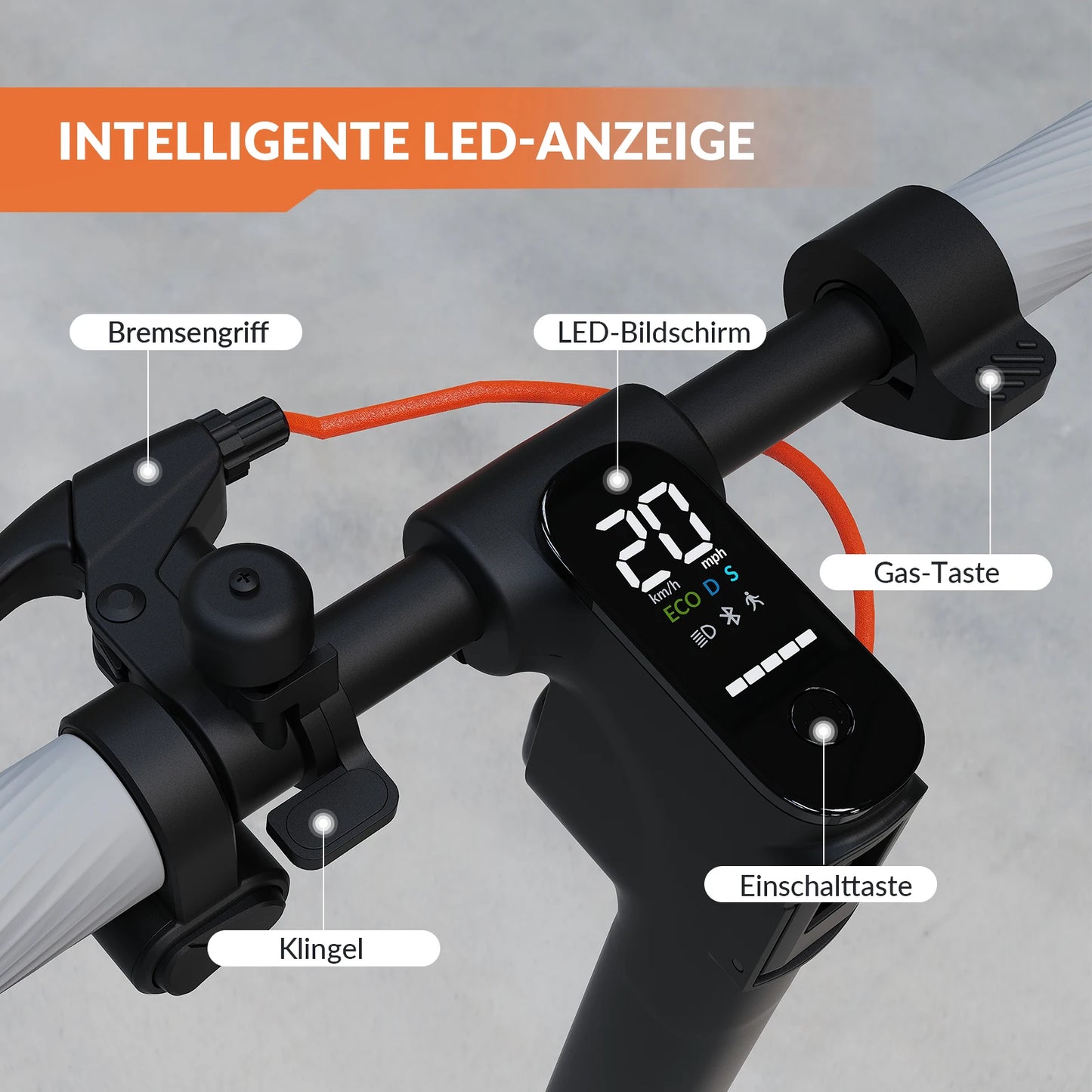 5TH WHEEL ES14 （ABE)Adult E-Scooter 400W Motor 48V 7.5AH Battery City Electric Scooter 10" Solid Tires Foldable EScooter.