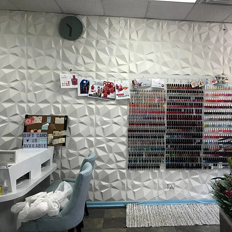 30x30cm Champagne gold color Game 3D Wall Panel Shining Gold 3D Wall Sticker Wedding party background wall art Wood grain paper