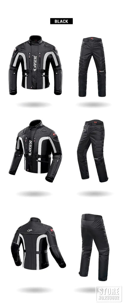 New Winter Motorcycle Jacket Warm Motorcycle Pants Wear-resistant Motorcycle Motocross Jacket Windproof Moto Protector