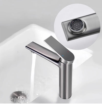 VGX Bathroom Faucets Luxury Gold Basin Mixer Sink Faucet Gourmet Washbasin Tapware Hot Cold Water Tap Brass Chrome Black Grey