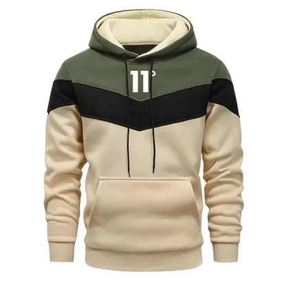 2025 herbst Winter Fleece Dicke Warme Männer der Trainingsanzug Hoodies + Hosen 2Pcs Sets Anzug Sportswear Trend Mode Hip hop Männer Kleidung.