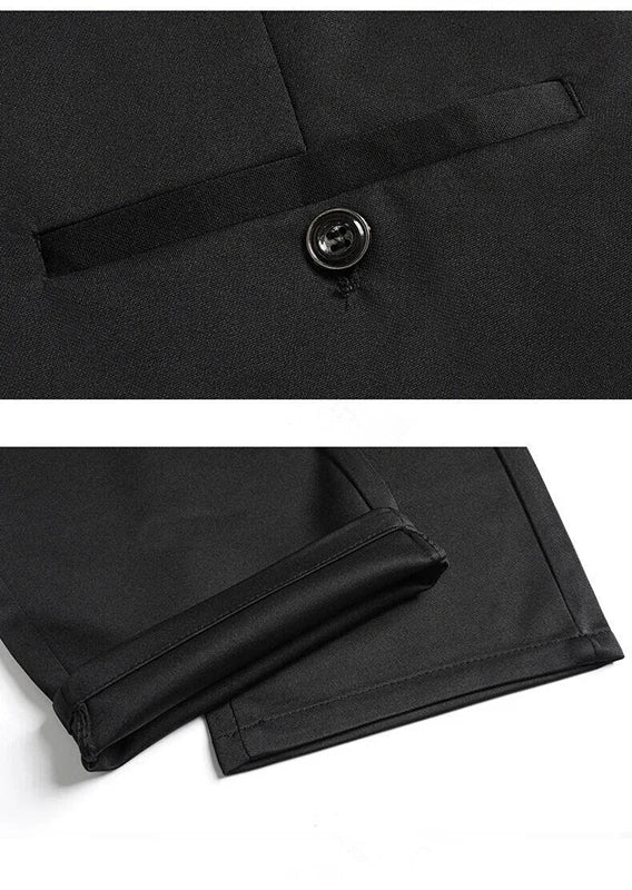 10 color casual pants, men's business casual suit pants, loose straight summer thin stretch suit pants.