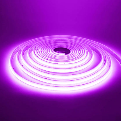 12V 24V COB Led Neon Strip Light Tape Waterproof IP68 320 LEDs Flexible Milk Tube Liner Lighting 10 Colors 0.5m 1m 2m 3m 4m 5m