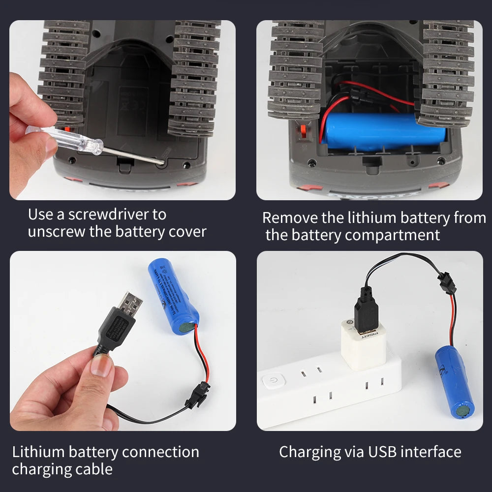 Teeggi 1:20 RC Excavator Car Children Toys 2.4G Remote Control Dump Truck Car Bulldozer Toy Radio Electric Car For Children Gift.