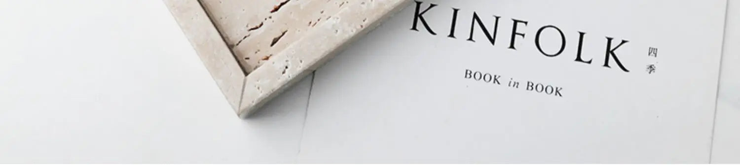 Minimalism Marble Tray for Perfume Candles Jewelry Travertine Stone Vanity Tray for Dresser Countertop Coffee Table Serving.