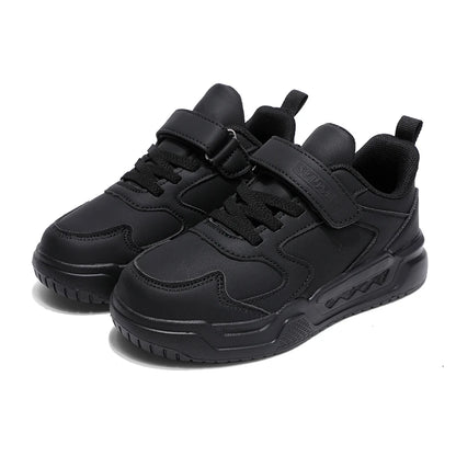 Black Kids Shoes Boys School Sneaker 4 To 12 Years Daily Walking Casual Sneaker Children Sports Shoes for Boy.