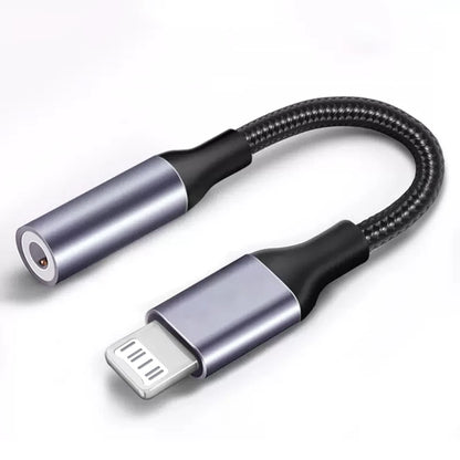 Lightning To 3 5 MM Jack AUX Cable Adapter For iPhone 12 13 14 Pro Adapter Headphone Connector Audio Splitter iphone accessories.
