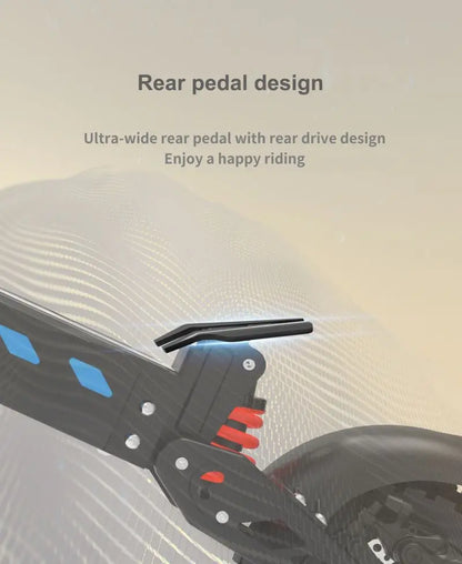 DriveTron DT10 Dual Electric E-Scooter 1400*2W Peak Power 48V20.8AH Battery 10‘’ City Tire Adult Electric Scooter