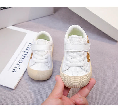 Toddler Kids Running Shoes Soft Sole Comfortable Baby Walking Shoes Toes Capped 2025 Fashion Boys Girls Casual Shoes Size 18-29.