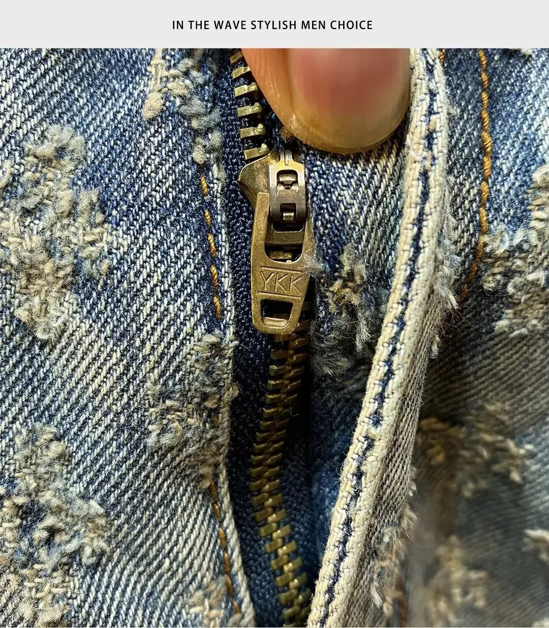 Retro American Casual Vintage Worn Short Jeans Men Straight Loose High Street Five-Point Pants Summer 2025 Distressed Denim.