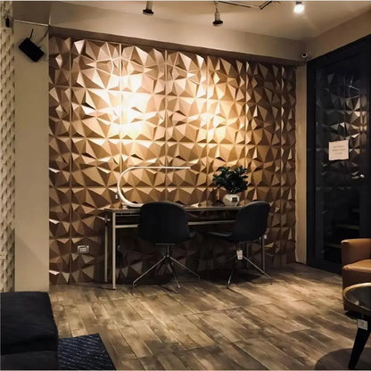 12pcs/20pcs 3D textured wall panels for indoor wall decoration,suitable for living room hall bedroom hotel office,30cmx30cm