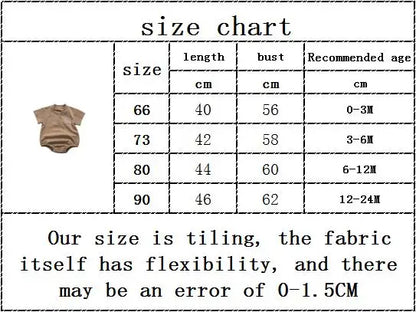 Baby Krabbeln Kleidung Sommer Kurzarm Cartoon Bär Brief Outfits Kinder Infant Bodys Baumwolle Ein Stück Klettern Anzug.