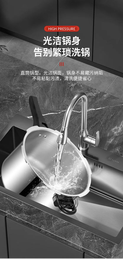 Pressure cooker, gas induction cooker, universal household gas, gas, open flame pressure cooker, large capacity