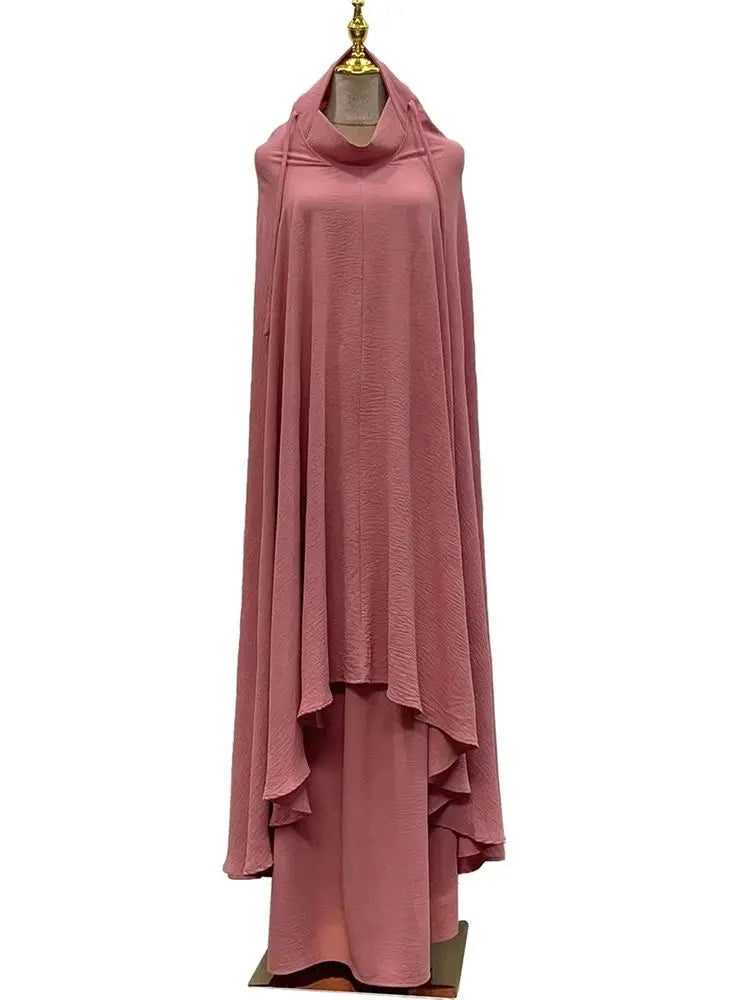 Ramadan Khimar Abaya Saudi Arabia Turkey Islam Muslim Hijab Dress Robe Femme Musulmane Prayer Clothes Abayas For Women Kebaya