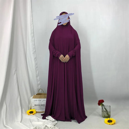Middle East Muslim Fashionable Hooded Dress Dubai Arab Elegant Robe Elegant Long Shirt for Women with Hood from Mainland China