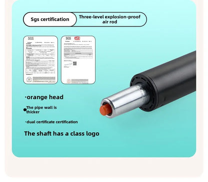 Bequemer Gaming-Stuhl mit weicher Polsterung, Nackenstütze und verstellbarem Lendenkissen für gesunde Sitzhaltung