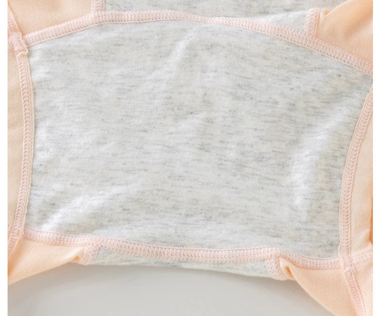 1pcs Cotton Women's Menstrual Panties Physiological Pants Leak Proof Underwear Ladies Period Panty High Waist Safety Briefs.