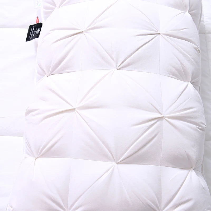 95% Goose Down Pillow for 5-Star Hotel Home,Pure Cotton Pillowcase,3D Bread Bedroom Sleeping Pillow,Adult Low-Mid-high almohadas.