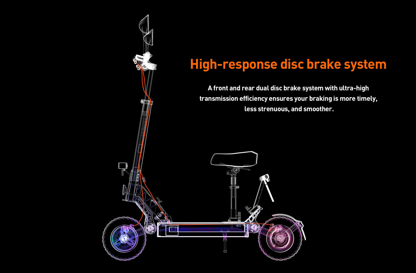 JOYOR S8E Electric Scooter For Adults 800W Motor 48V26AH Battery EScooter 10 Inch Off-road Tires City Commuting E-Scooter.
