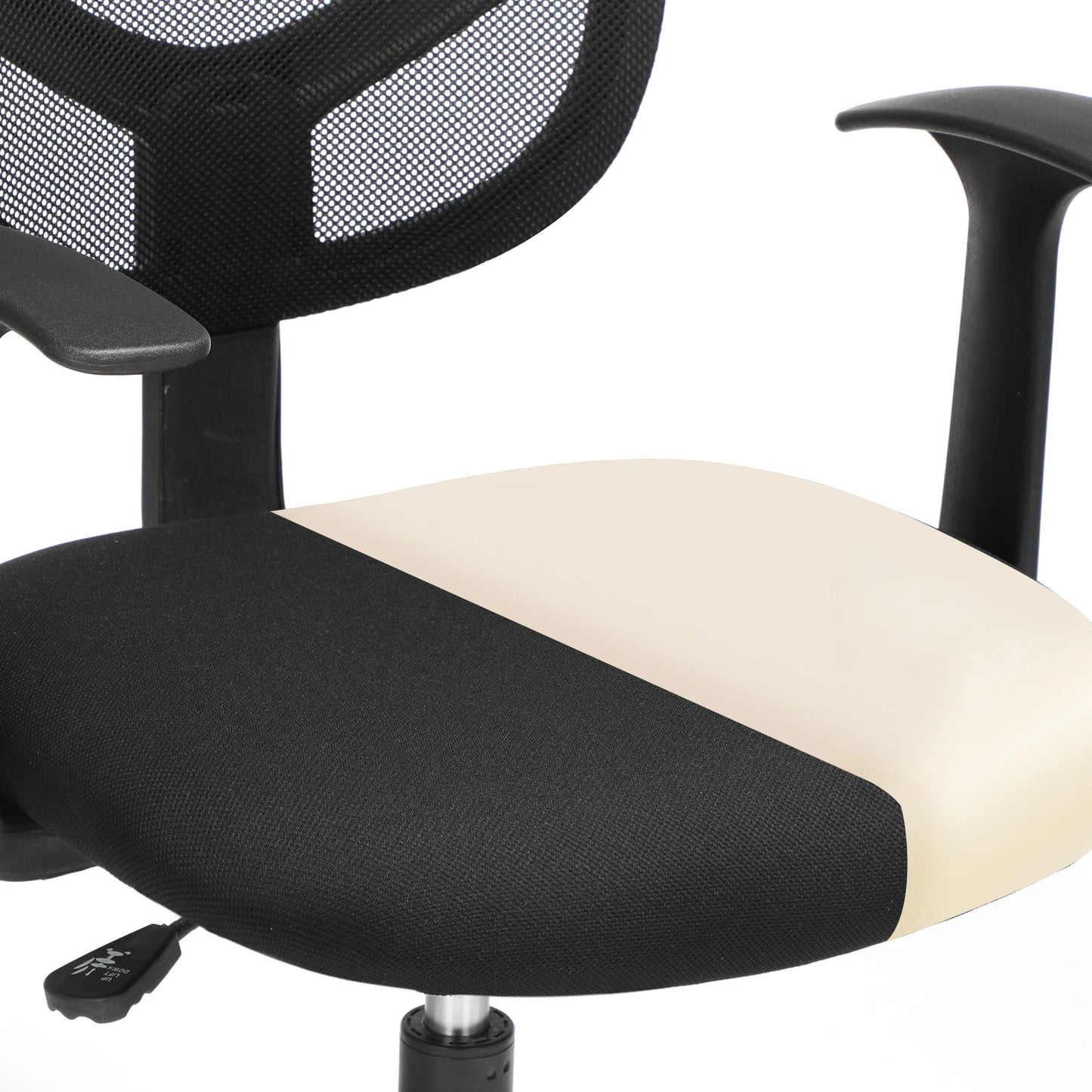 SONGMICS Bürostuhl Drehstuhl bis 120kg belastbar mit verstellbare Fußring ergonomisch Stehhilfe höhenverstellbar Arbeitshocker