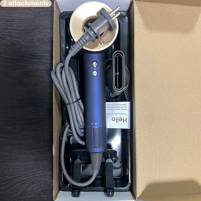 Diffuser Hairdryer Ionic Professional Electric Hair Dryer Heat Leaf Blow Drier With Diffuser Ion Leafless Air Blower Woman 5in1.