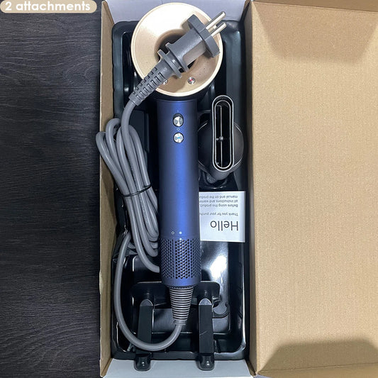 Diffuser Hairdryer Ionic 5in1 Professional Electric Hair Dryer Heat Leaf Blow Drier With Diffuser Ion Leafless Air Blower Woman.