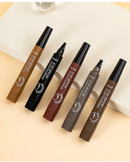 Eyebrow pencil Waterproof Permanent Long Lasting High quality professional makeup for women Cheap Cosmetics Enhancer.