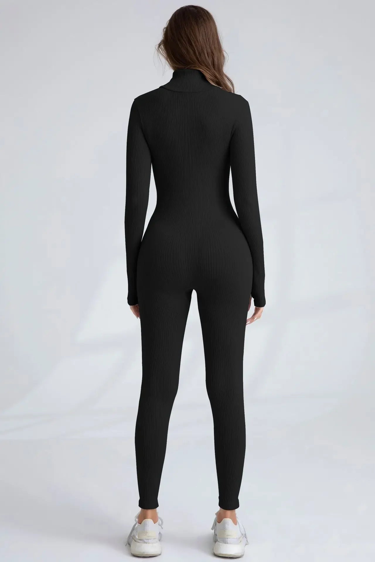 Seamless Zipper Women's Yoga Suit Quick Dry Fitness Running Sportswear Cross-Border European American Style Autumn/Winter.