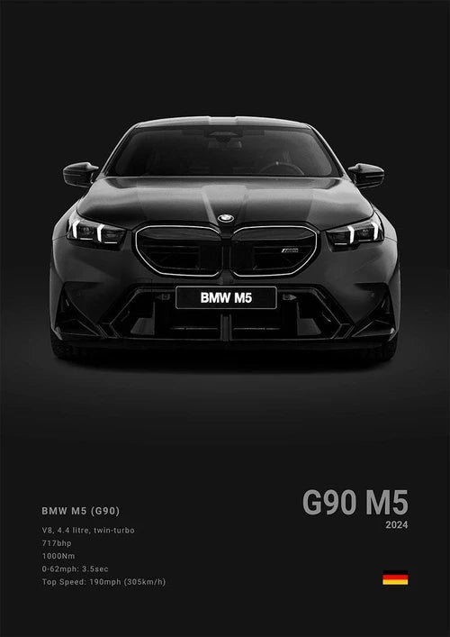 Black Background Sports Cars Poster and Prints F87 M3 M4 G90 E46 Luxury Car Canvas Painting Wall Art Pictures Room Office