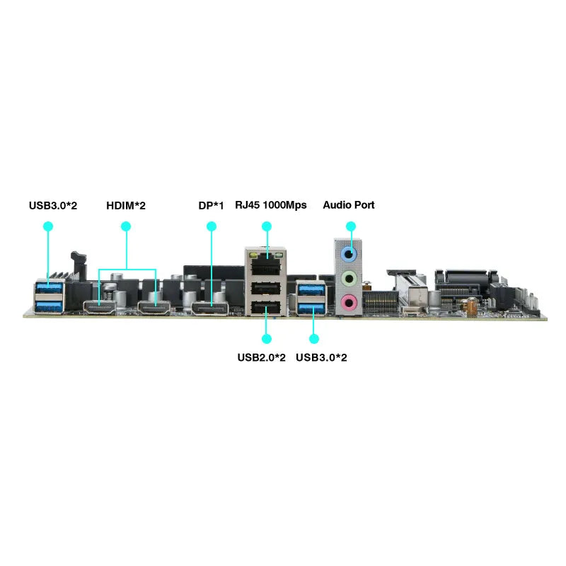 DIY Gaming Computer Motherboard with Onboard 11th Kit IntelCore CPU 0000 ES 2.6GHz (Refer to Kit i9 1198** i9 11900) DDR4.