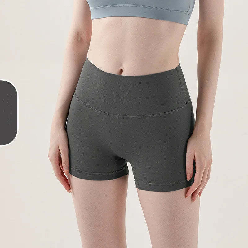 Summer Women's Yoga Shorts High Waist Sport Shorts Fitness Push-Up Tights Booty Short Pants Gym Shorts Cycling Shorts Female