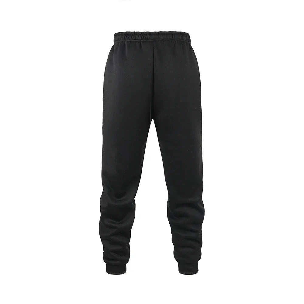 For Men Autumn and Winter Casual Jogging Pants Fleece Sweatpants for Soft and Comfortable Workout.