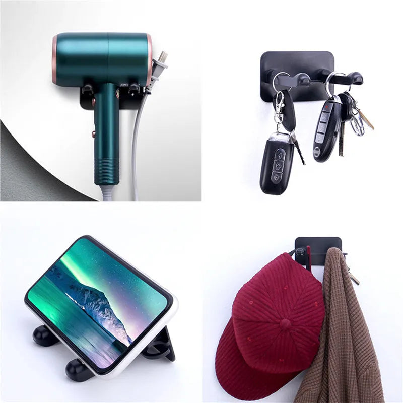 1pc multifunktion ale Halterung Wand halterung Haartrockner Aufbewahrung regal für Dyson Telefon halter Organizer für Bad Aufbewahrung Handtuch haken