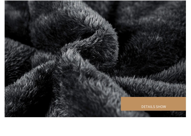 Thick Coat Winter Outdoor Running Sports Windproof Warm Fleece Hooded Cargo Jacket Men Removable Hood Thick Warm Fleece Jacket