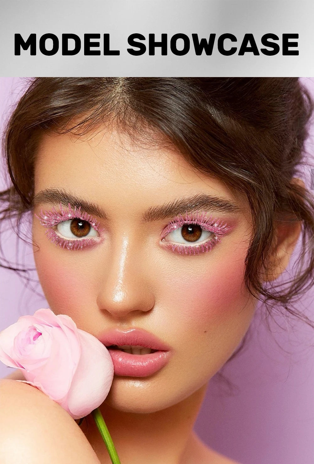 5 Colors Diamond Shimmering Mascara Long Lasting Makeup 3D Volume Eyelashes Curling Glitter Mascara Eye Lash Female Cosmetic.