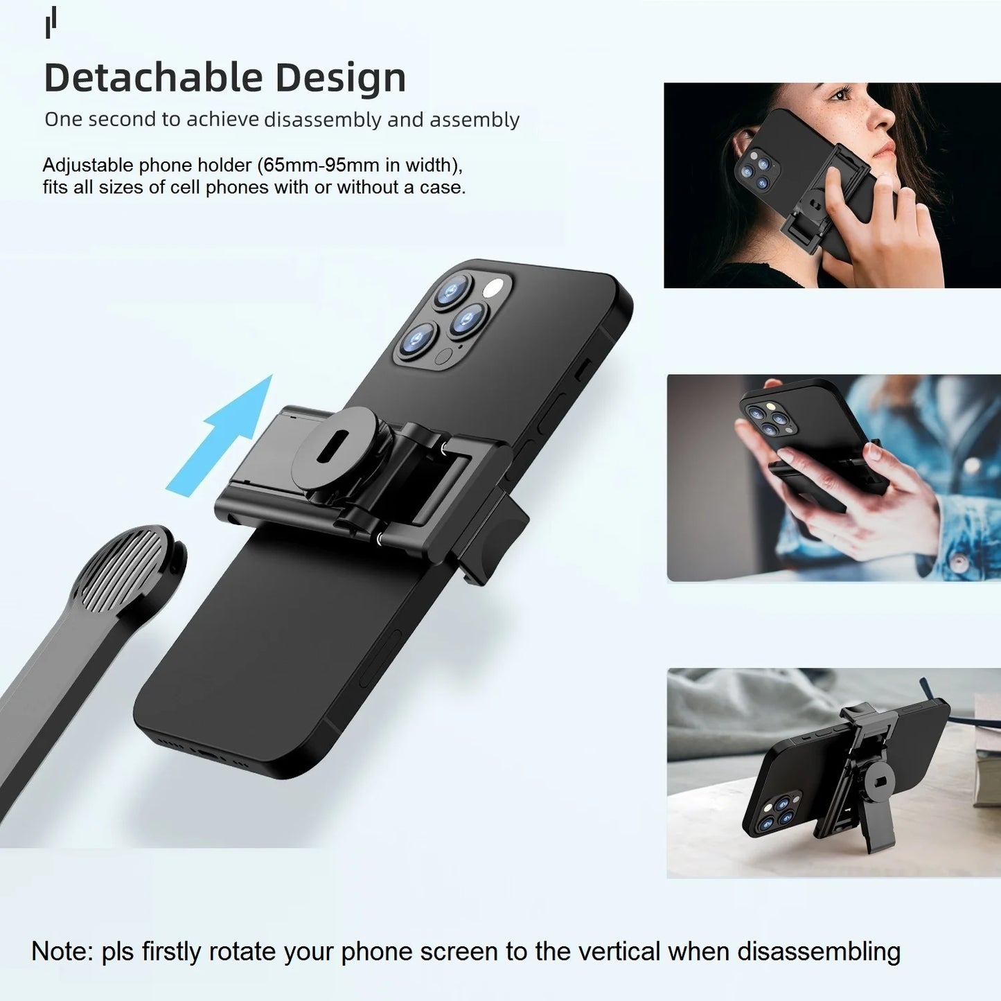 Selfie Stick with Tripod Stand and Remote, 42" Extendable Selfie Stick for iPhone 15 14 13 12 Pro Max Android Galaxy S23 S22.