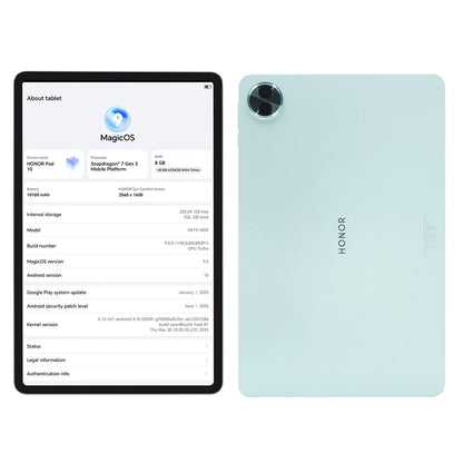 Original HONOR Pad 10 Tablet 2.5K 12.1'' Eye Comfort Display Snapdragon 7 Gen 3 Chipset 10100mAh Battery Painting Tablet.