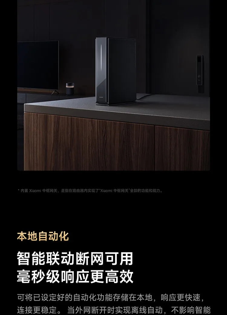 Xiaomi Router BE6500 Pro Wifi 7 Hub Gateway IPTV 2.5G Ethernet Port 1GB Large Memory OFDMA IPV6 WPA3 Repeater Signal Amplifier