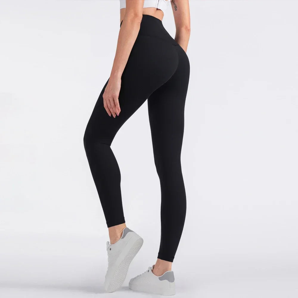 2024 Hot Sale Fitness Lenggings Female Full Length Leggings Running Pants Comfortable And Formfitting Yoga Pants Workout Legging.