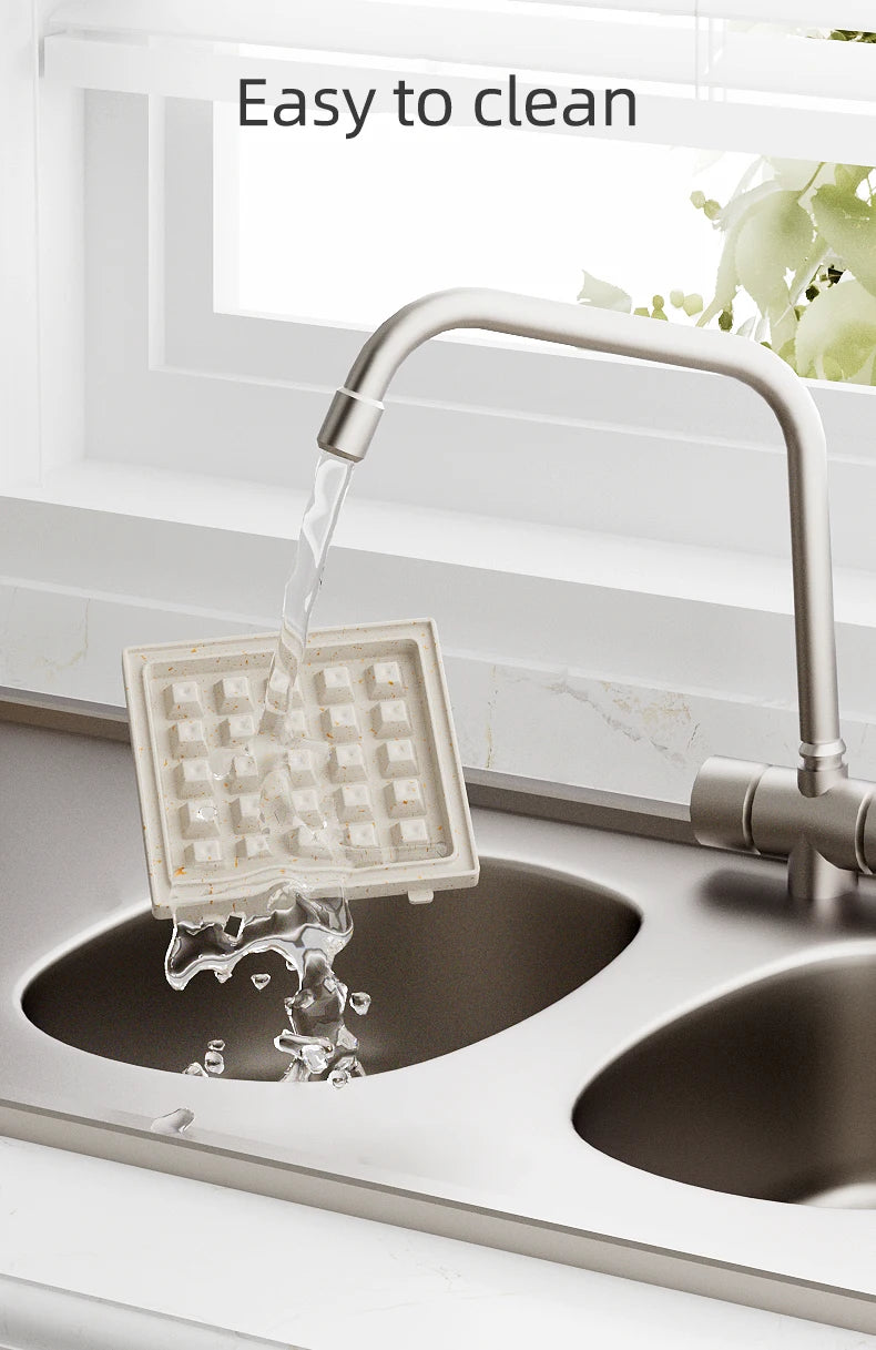 600W Electric Sandwich Maker Waffle Maker Multi-baker Breakfast Machine Toaster Baking Pancake Sandwichera Double Side Heat