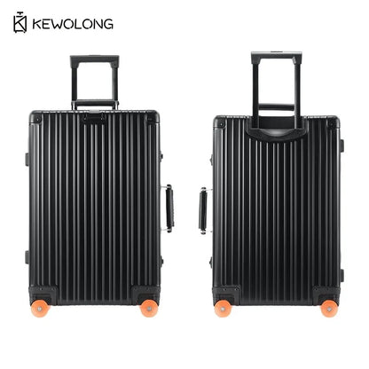 Vollaluminium-Magnesium-Legierungskoffer 20 29 Zoll – langlebiges Einscheckgepäck aus Metall mit TSA-Schloss, Handgepäck mit großer Kapazität.