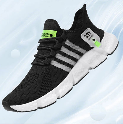 Atmungsaktives Mesh Männer Schuhe Trendy Leichte Fuß Wohnungen Plus Größe Männliche Tennis Turnschuhe Laufen Outdoor Fitness Schuhe 2024