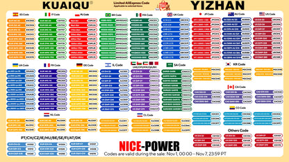 KUAIQU 5 Digits Programmable Adjustable Power Supply 30V 10A,Battery Simulation Tester,Real time Curve Display Voltage Current.