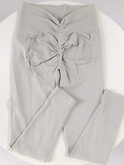 High-end Yoga Pants Women Fitness Leggings High elastic Sports Pants Push UP Tights Running Leggings Breathable Gym Leggings.